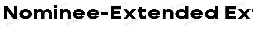 Nominee-Extended Extended字体转换